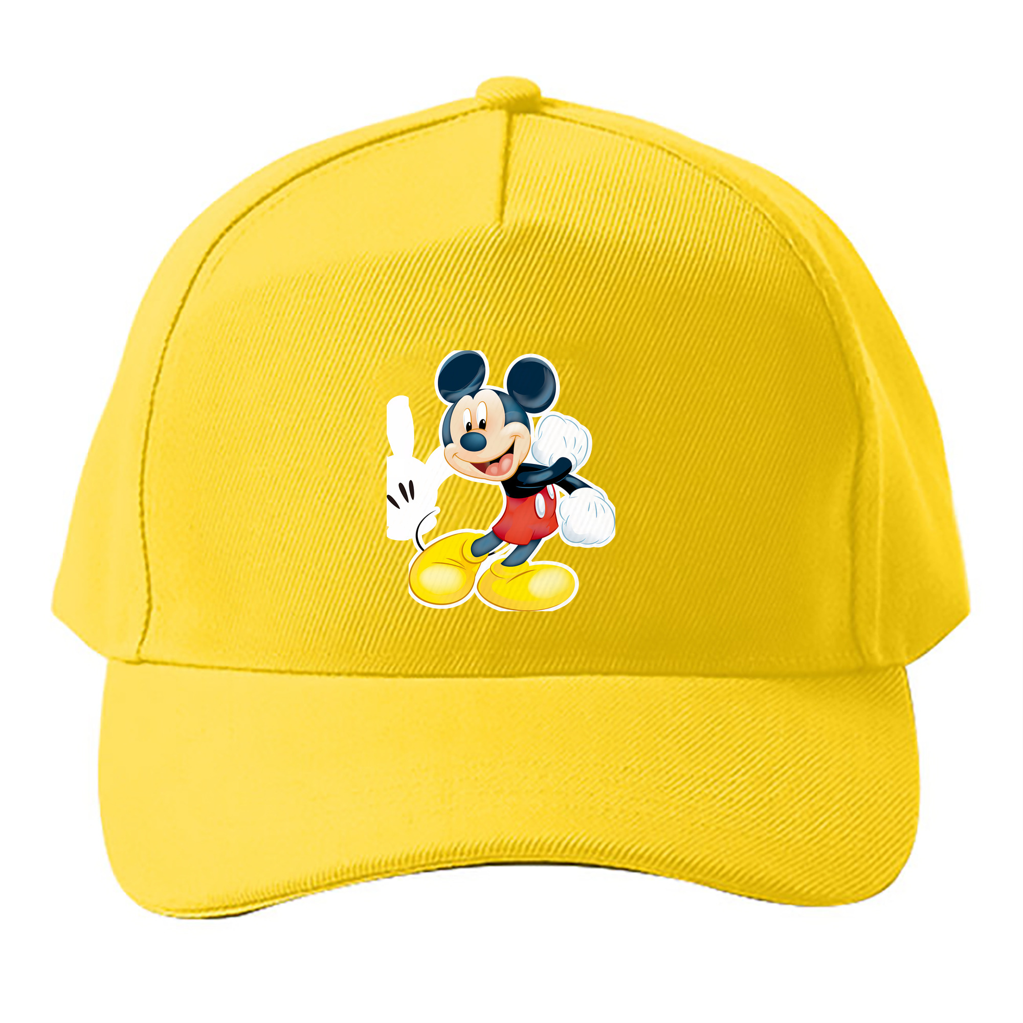 （画像用） ミッキーマウス Mickey Mouse ベースボールキャップ 綿100％ 男女兼用 帽子 スポーツ